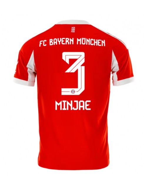 Muži Futbalové oblečenie Bayern Munich Kim Min-jae #3 2025-26 Krátky Rukáv - Domáci Muži Futbalové oblečenie Bayern Munich Kim Min-jae #3 2025-26 Krátky Rukáv - Domáci
